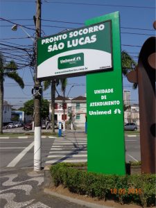 Totem – Unimed Santos – Santos – Hospital São Lucas