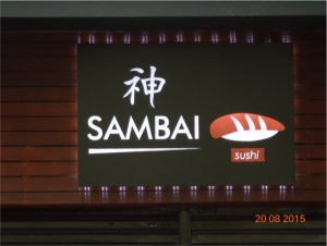 Iluminalçao de Led – Sambai Sushi