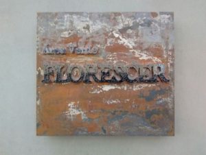 Letras de Acrílico – Colégio Carlos Drummond – Florescer – Diadema – Letreiro com 15 mm de relevo preto.