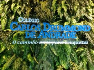 Letras em Acrílico – Colégio Carlos Drummond de Andrade com Espaçadores – Diadema